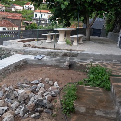 Chão em obra
