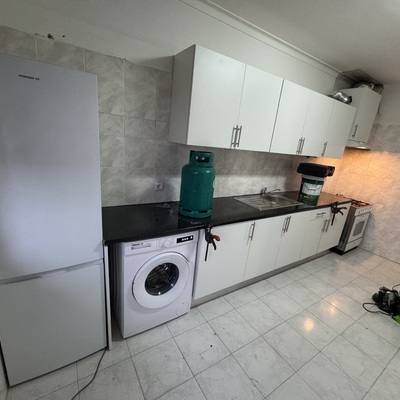 Montagem de uma cozinha