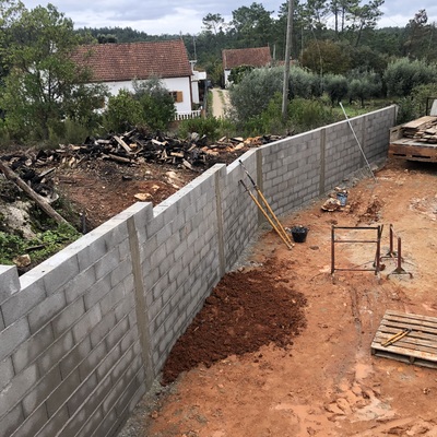 Construção de muros