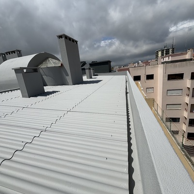 Pintura de cobertura.