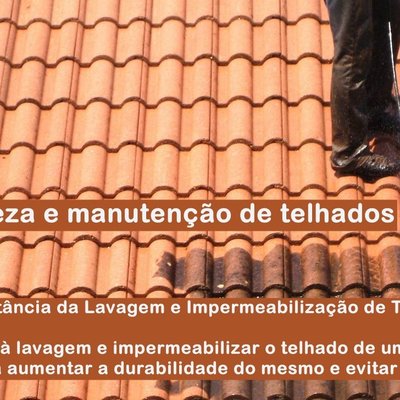 Limpeza de telhados