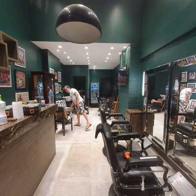 Execução de projeto de barbershop