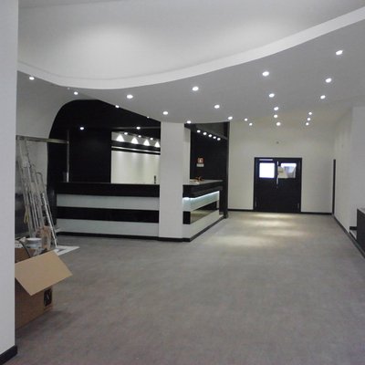 Obra restaurante da universidade Agostinho Neto na Expo.