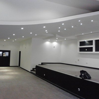 Obra restaurante da universidade Agostinho Neto na Expo.