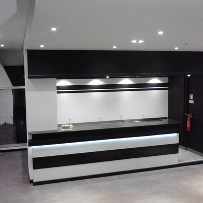Obra restaurante da universidade Agostinho Neto na Expo.