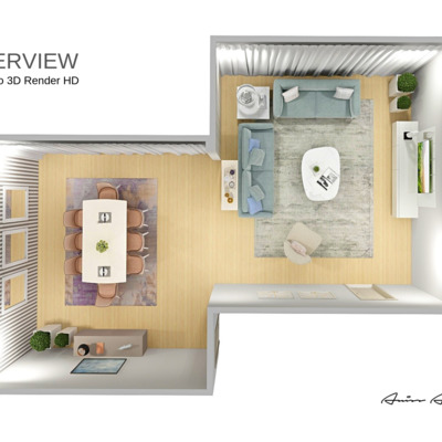 Projecto Sala Condomínio Varandas do Rio - Amora Seixal