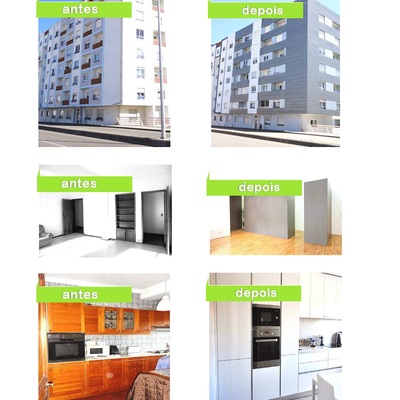 Antes e depois