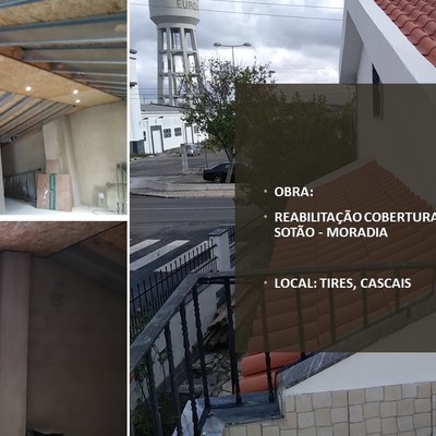 REABILITAÇÃO COBERTURA E SOTÃO - MORADIA_TIRES CASCAIS