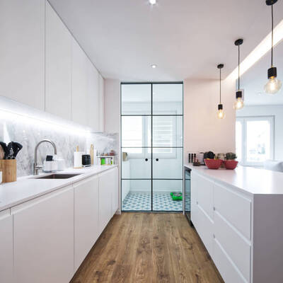 Remodelação de Apartamento nas Avenidas Novas em Lisboa - Cozinha