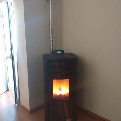 Instalação de Salamandra a Pellets