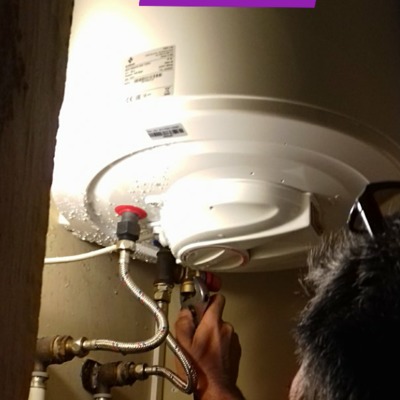 Instalação e manutenção de cilindros