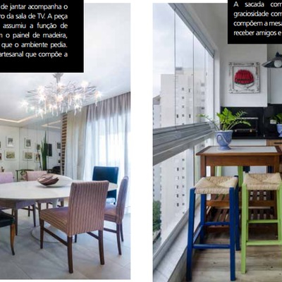 Sala de Jantar e Sacada