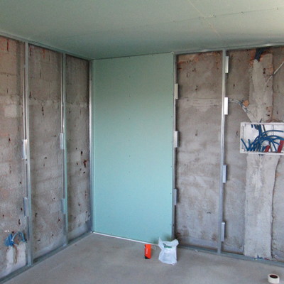 colocação de perfis em remodelação