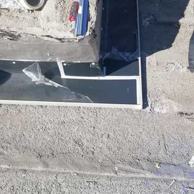 Vedações chaminé e outras.