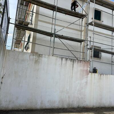 Montagem Andaimes para Serviços Pintura