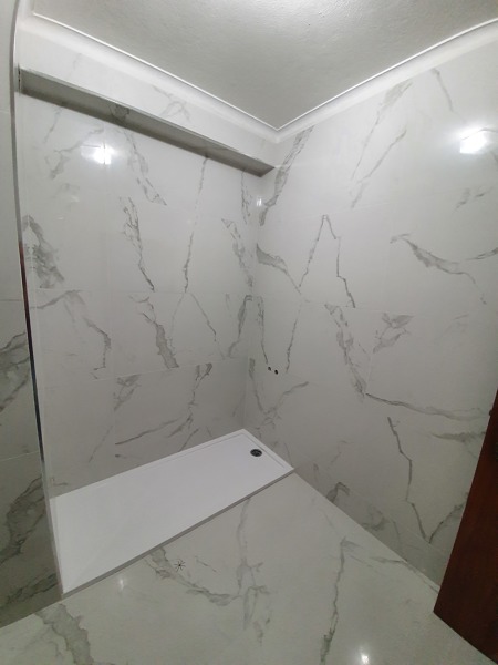 Remodelação de casa de banho.