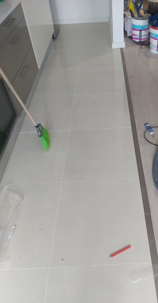 Renovação piso da cozinha