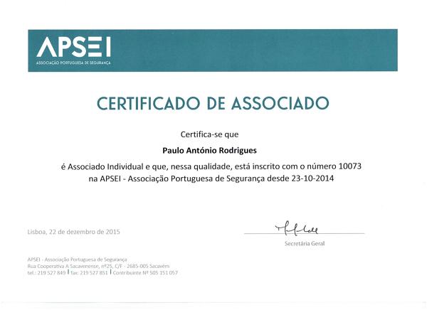 Certificado APSEI