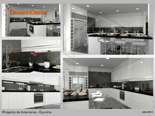Foto: Design Interiores - Cozinha de Desenhoeste #187 - Habitissimo