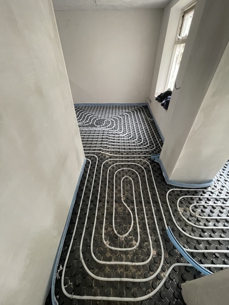 Piso aquecido em Amsterdã