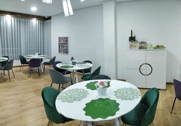 decoração do espaçp