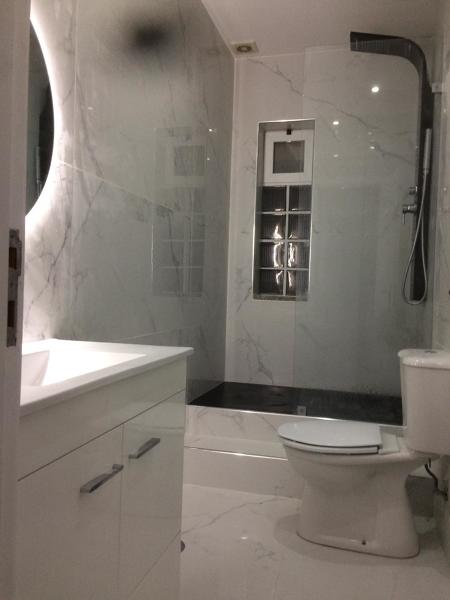 Base de duche elevada