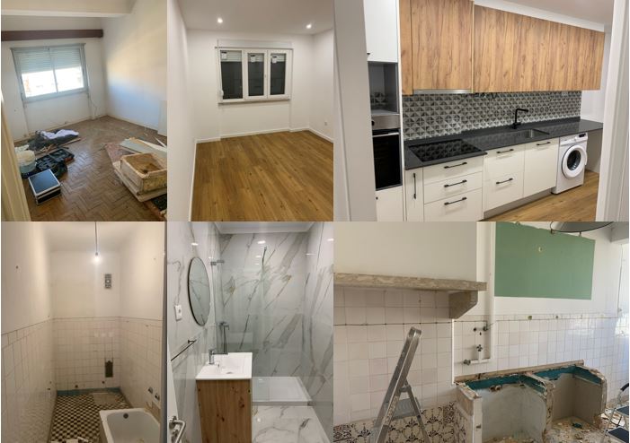 Remodelação integral de Apartamento Paio Pires