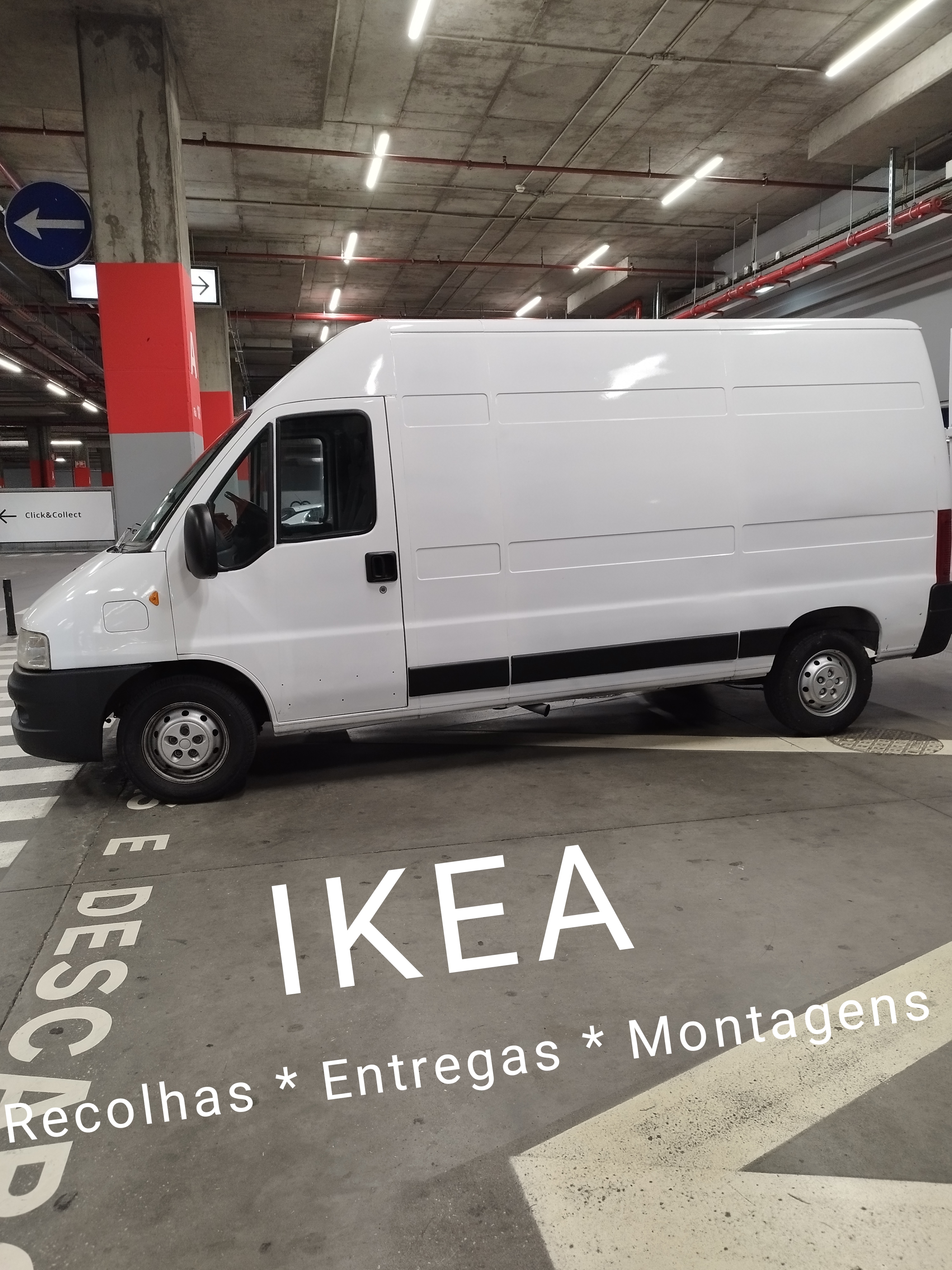 Recolhas em loja IKEA