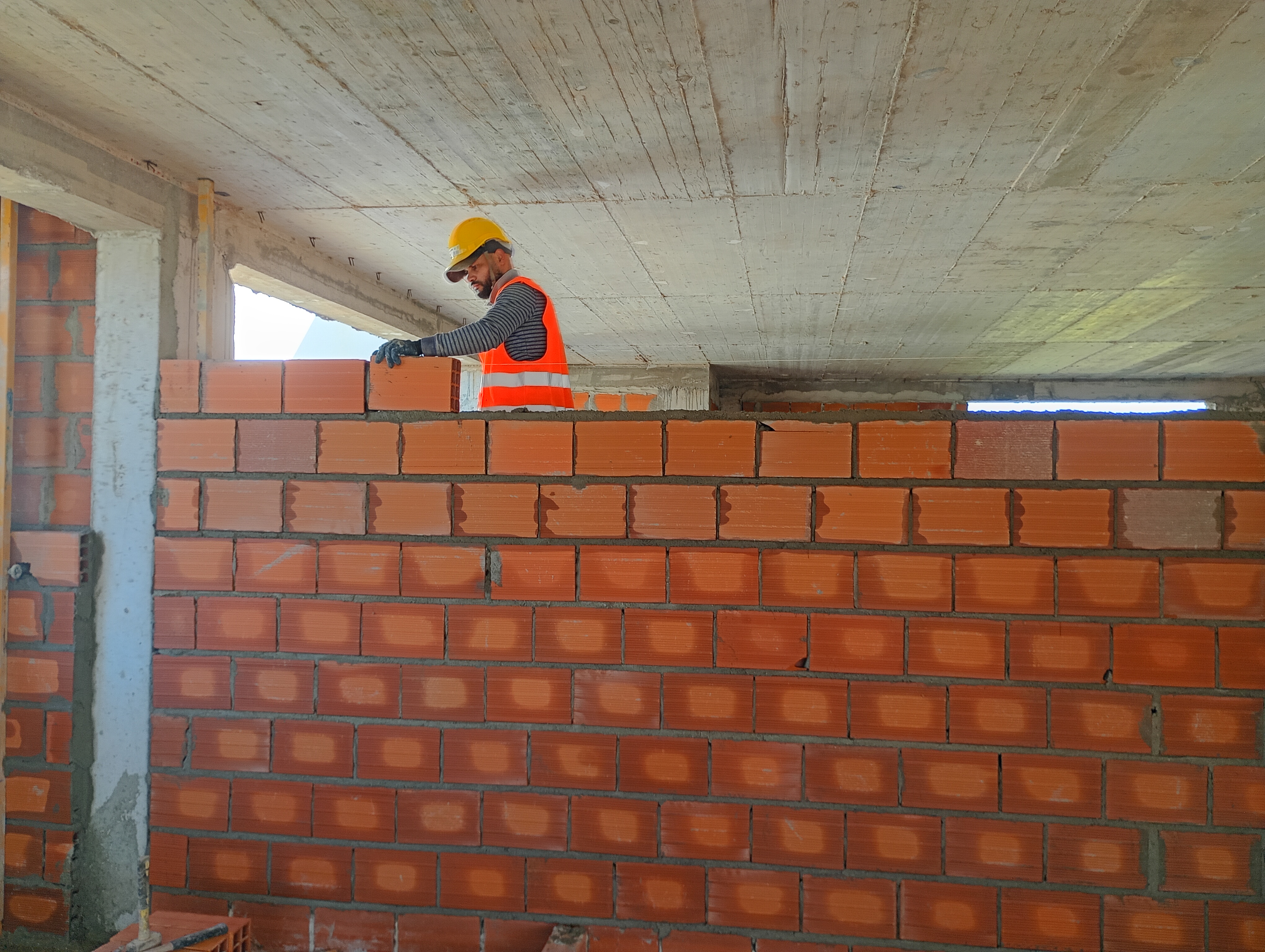 Trabalho de alvenaria a m2
