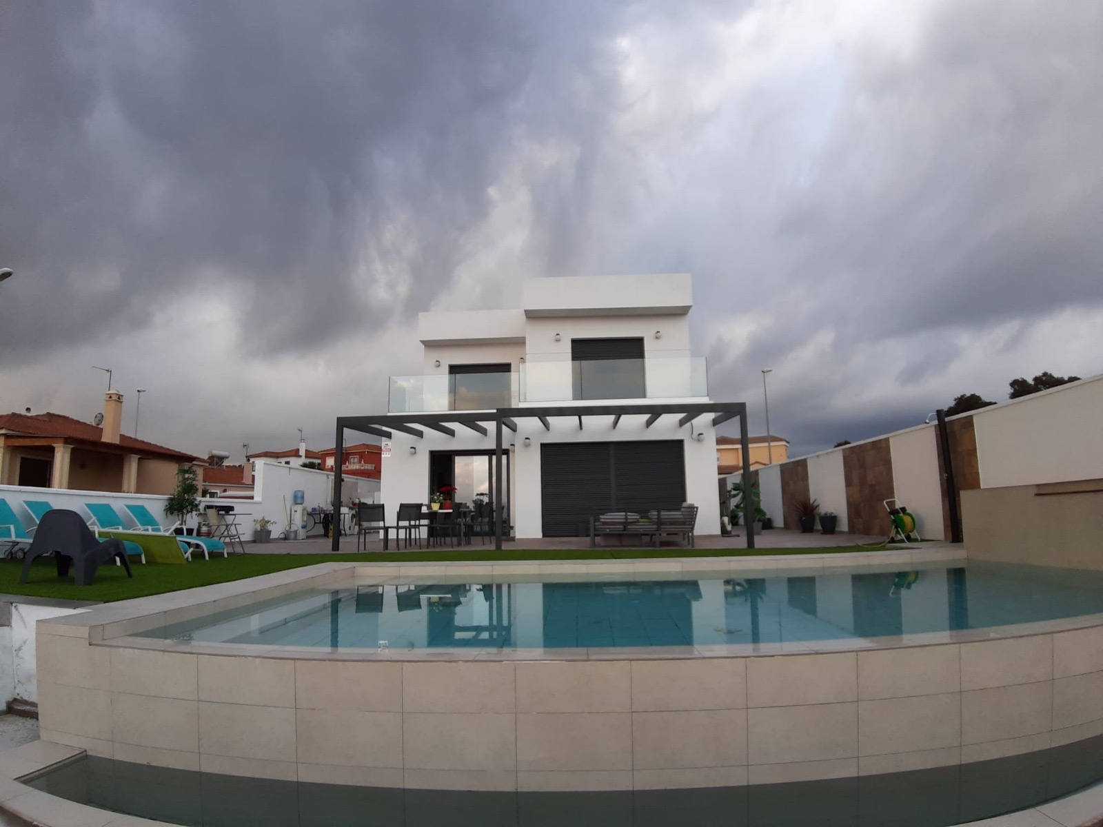 Construção de Casa Moderna