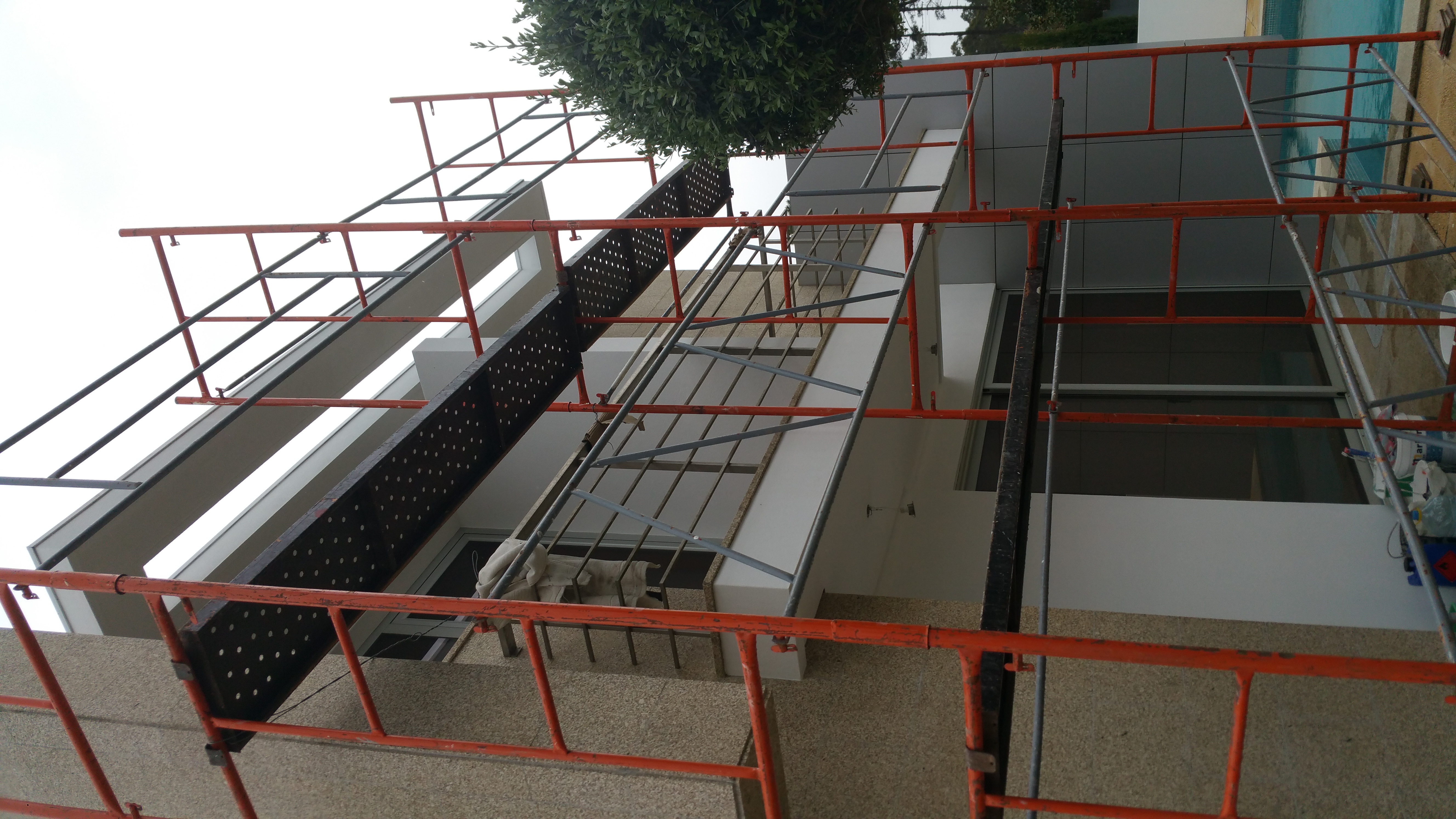 trabalho de pintura exterior