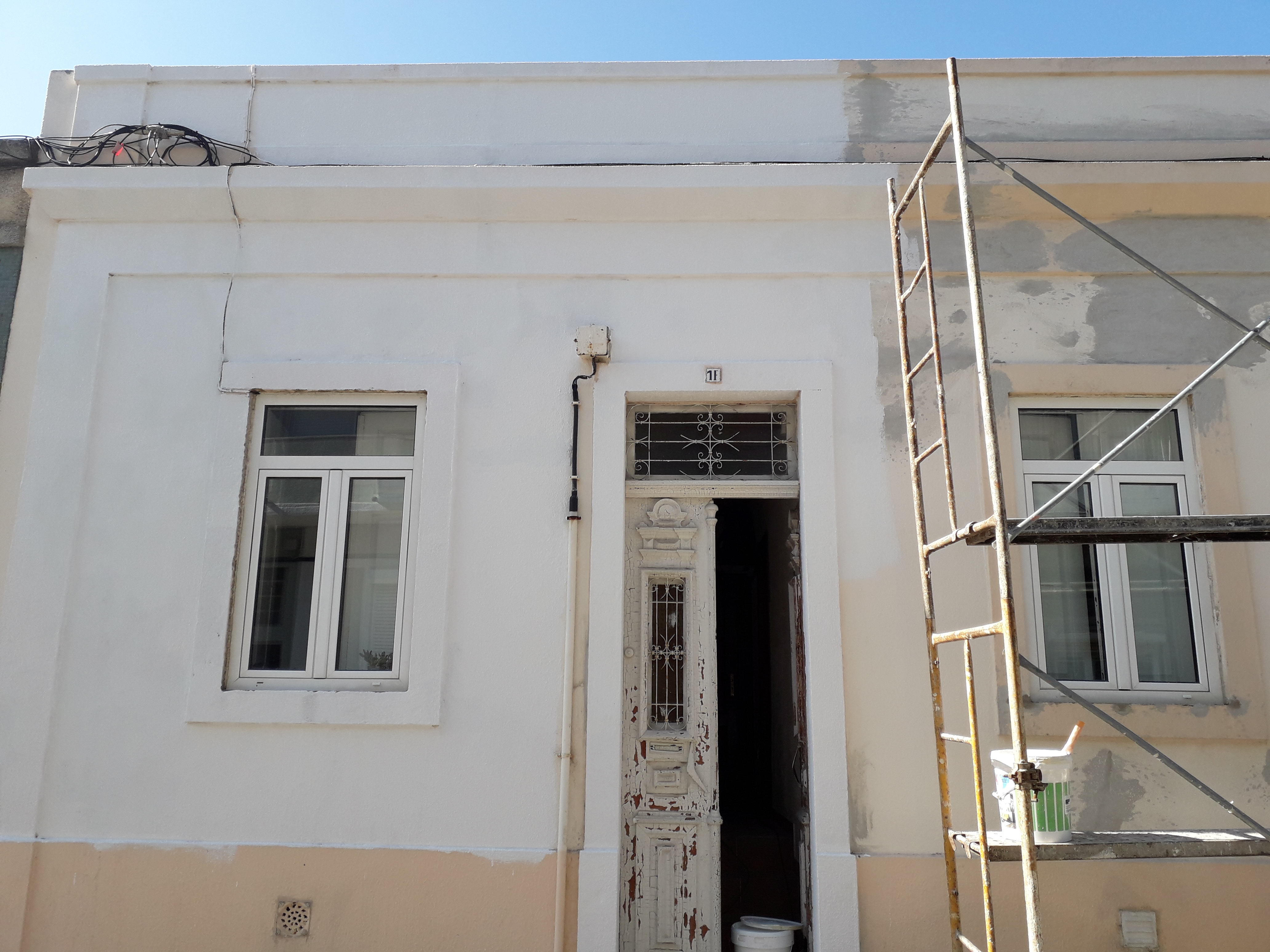 Restauração de parede e Pintura original