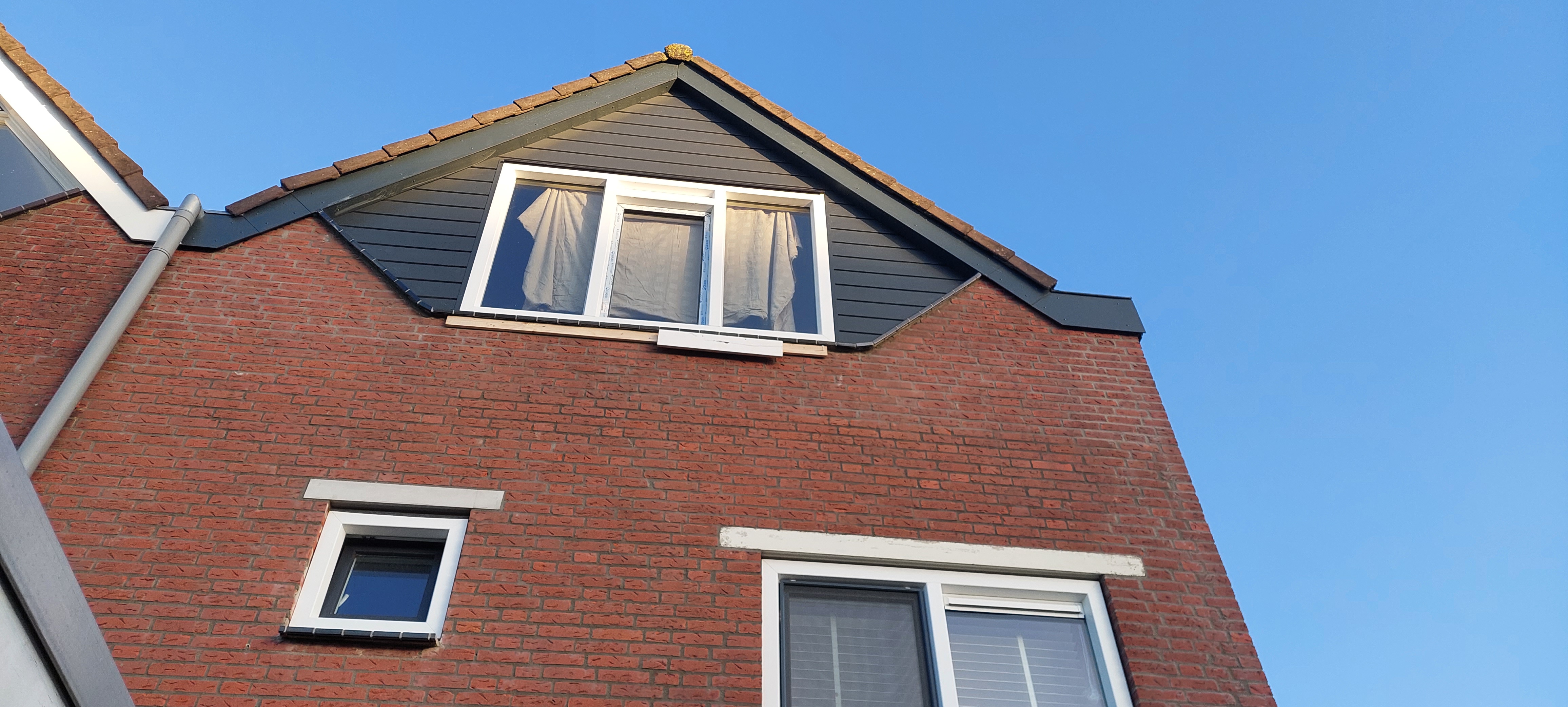 Janela e revestimento