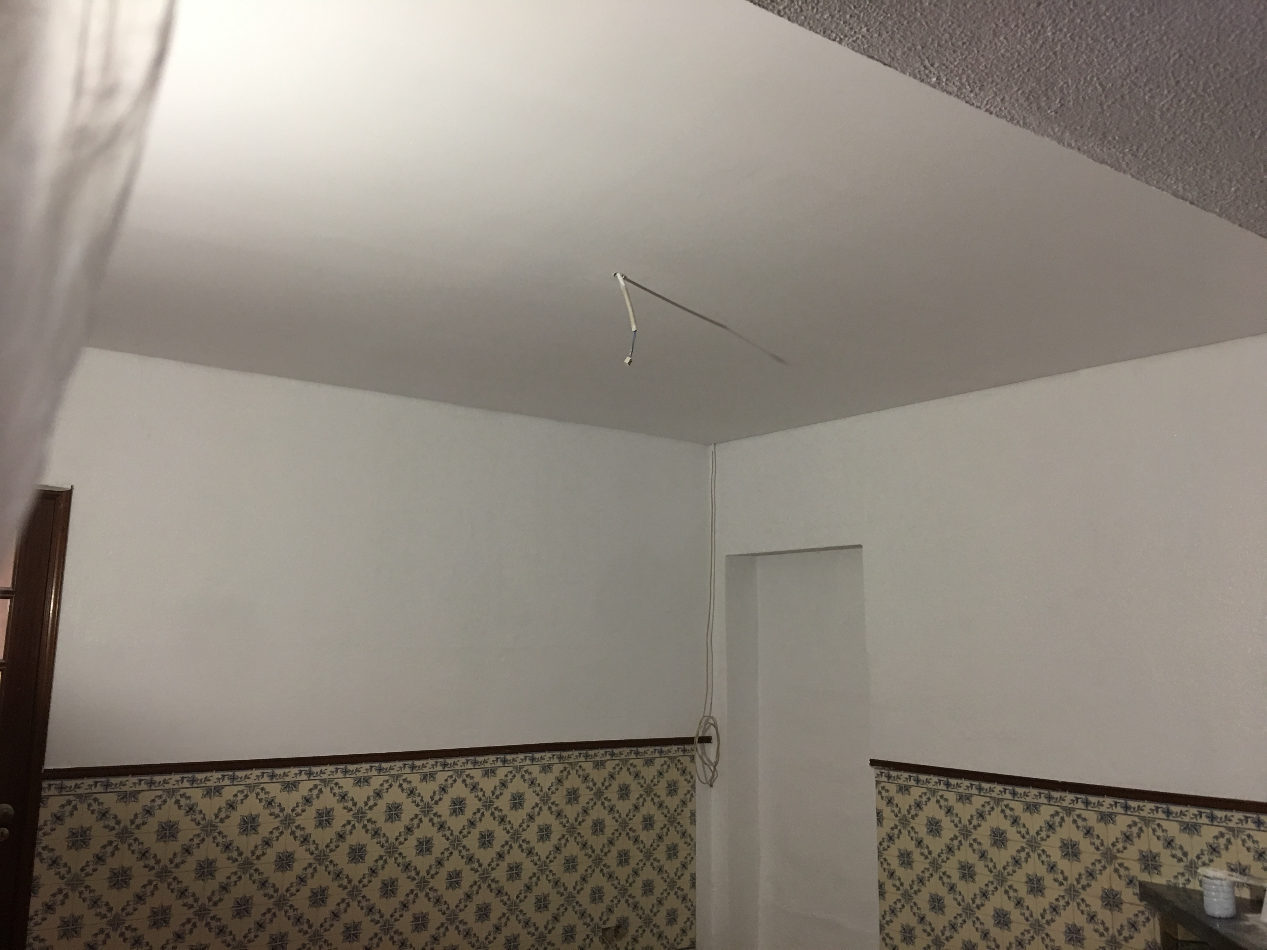 Teto em gesso cartonado