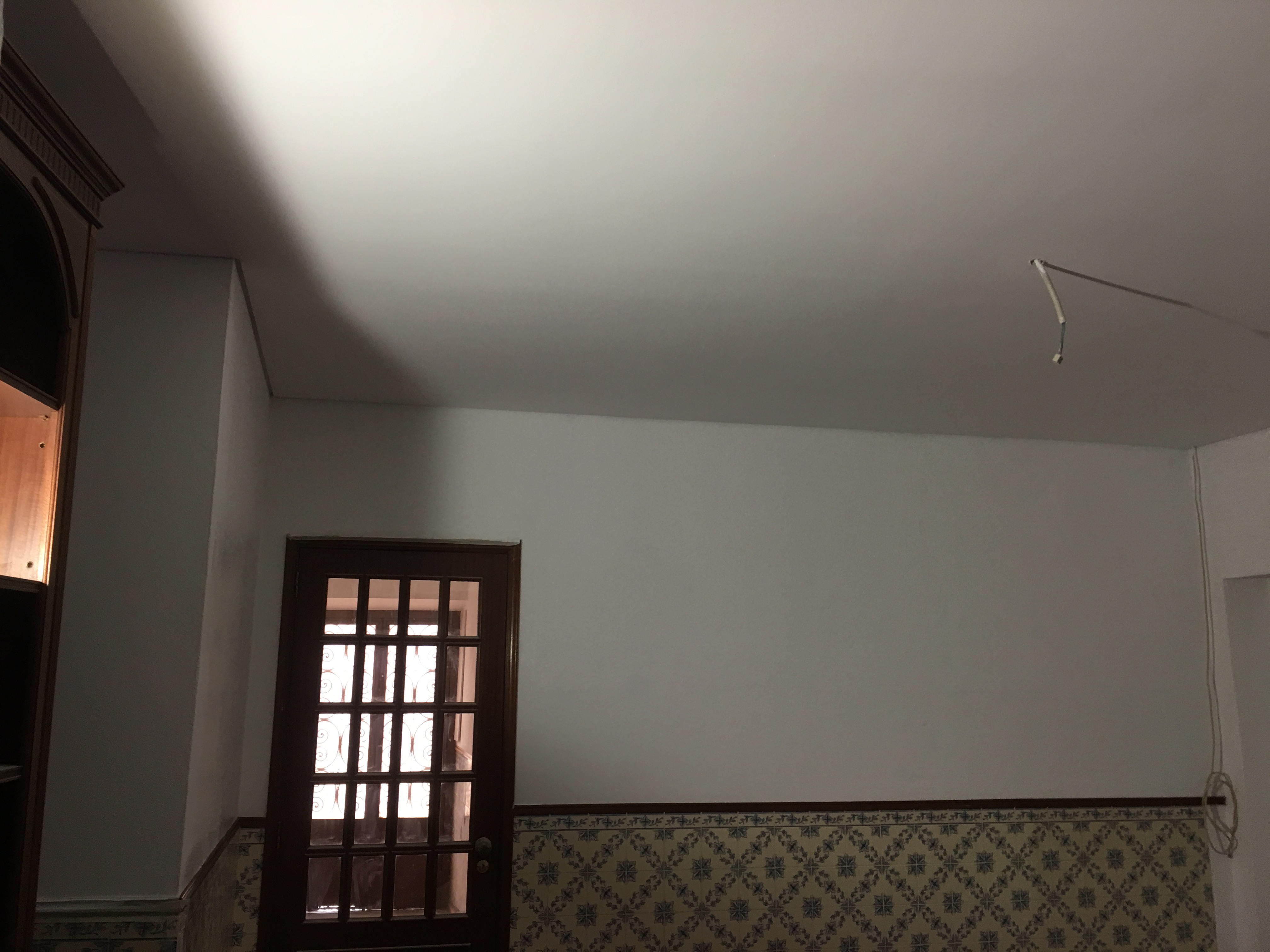 Teto em gesso cartonado