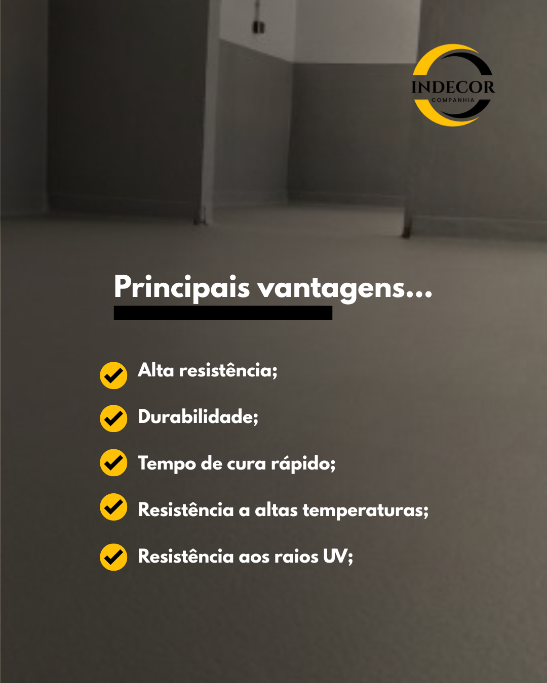Principais vantagens