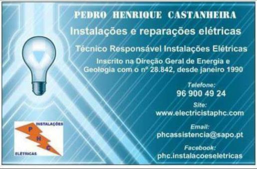 Eletricista Resposável por Instalações Elétricas