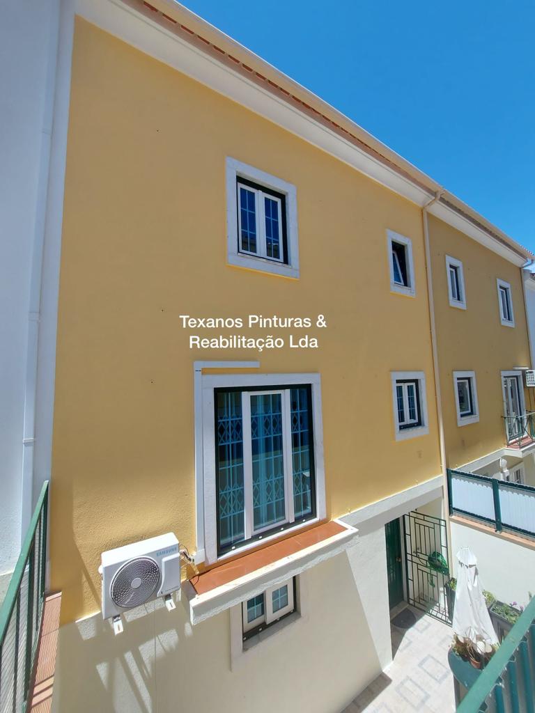 Pintura de janelas e fachadas