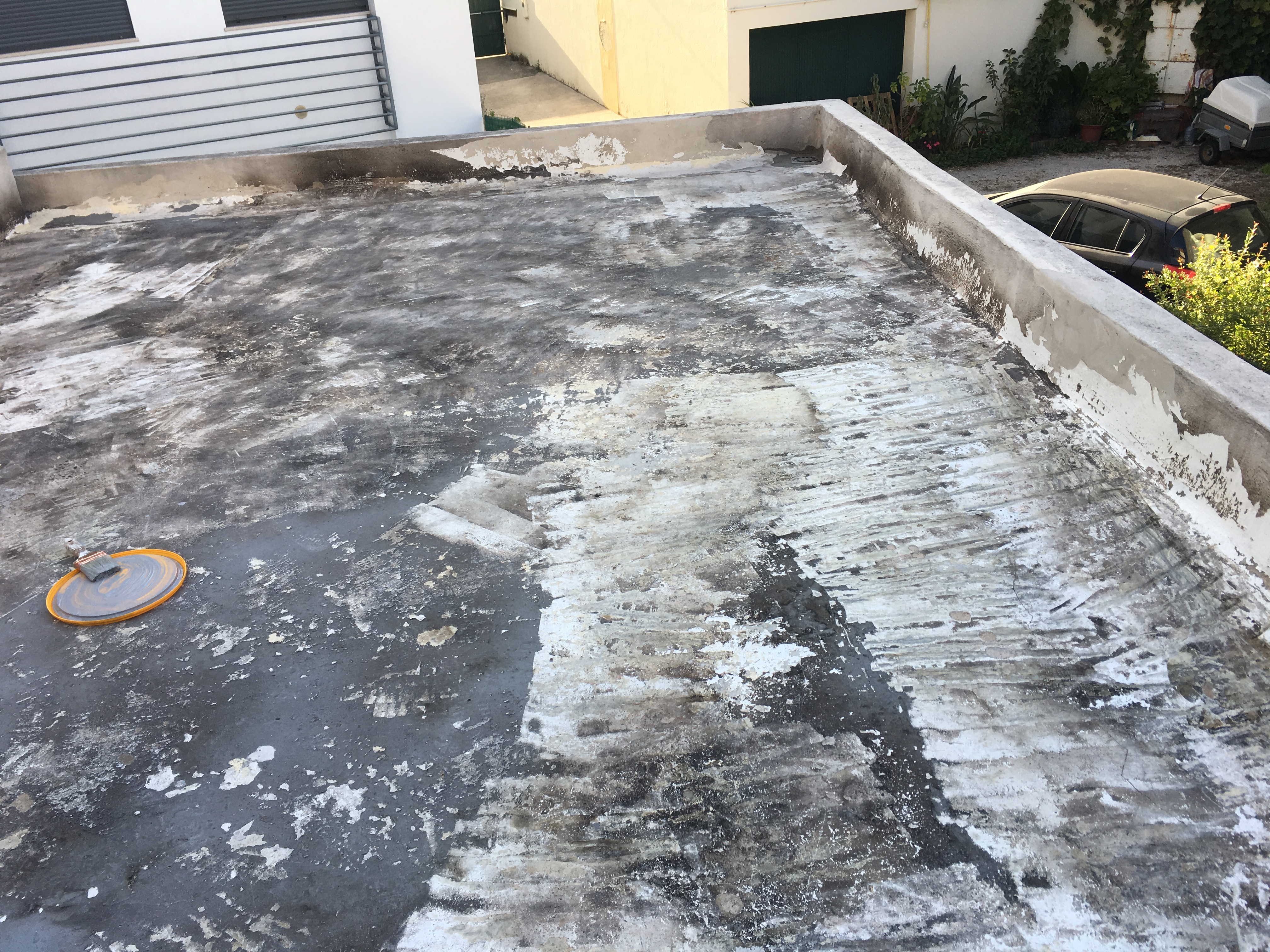 Impermiblizacão de terraço