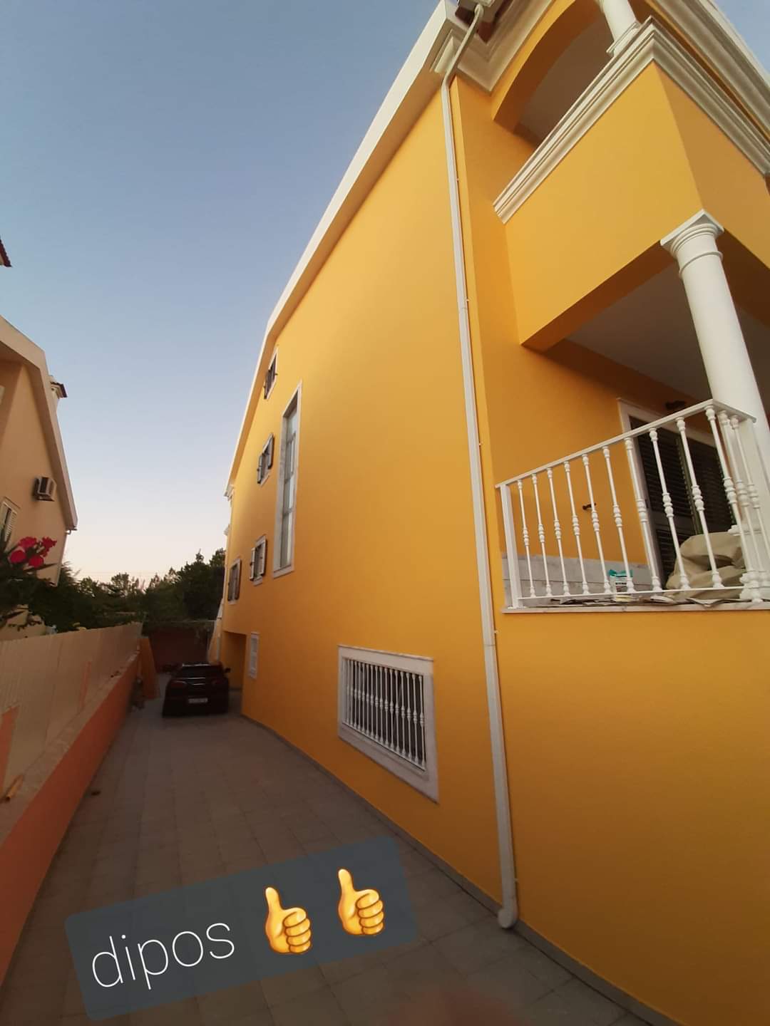 Depois pintar