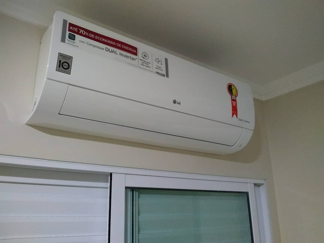 Instalação Split Lg Dual Inverter 12000 Btus