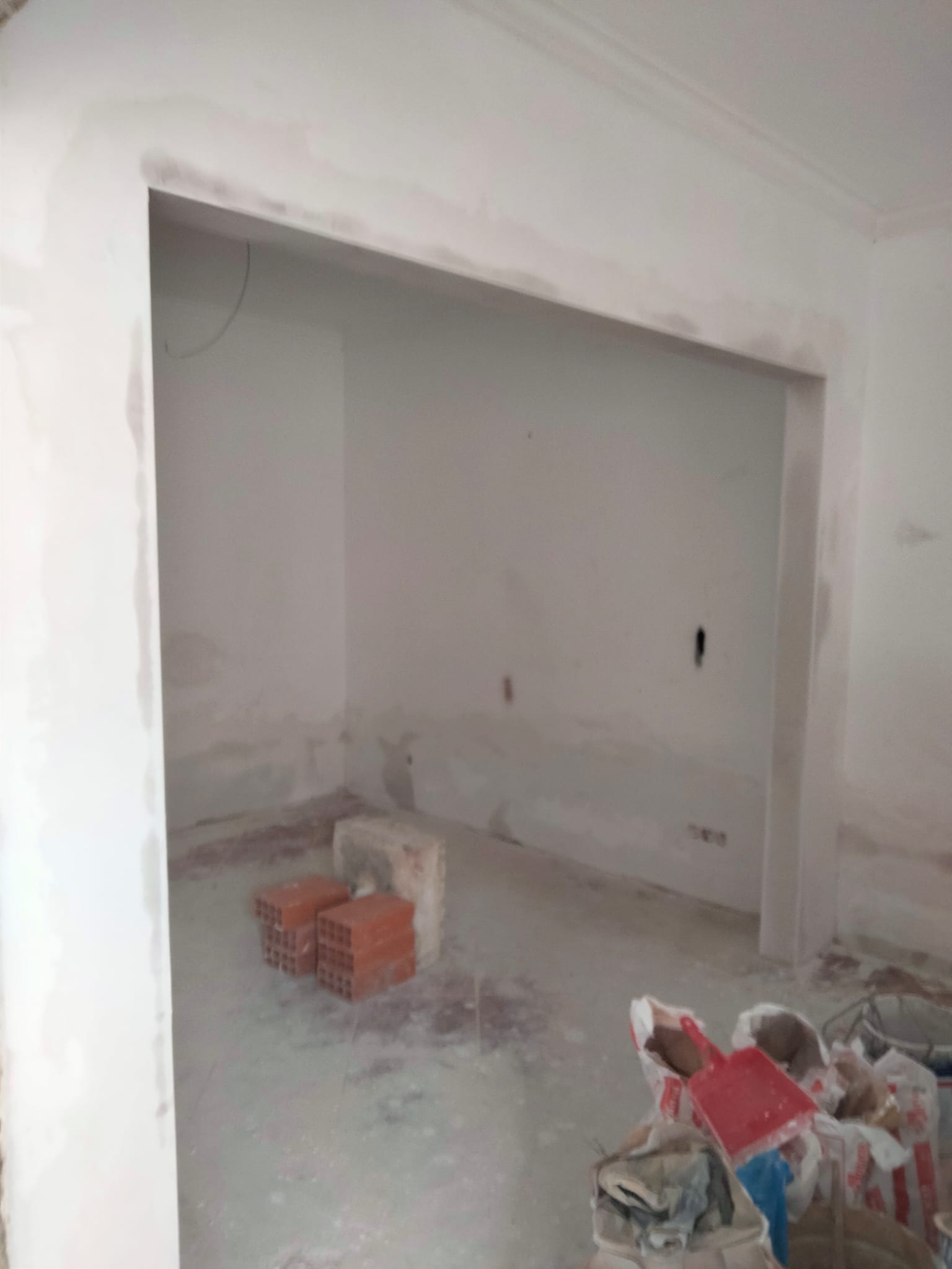 Parede em gesso cartonado