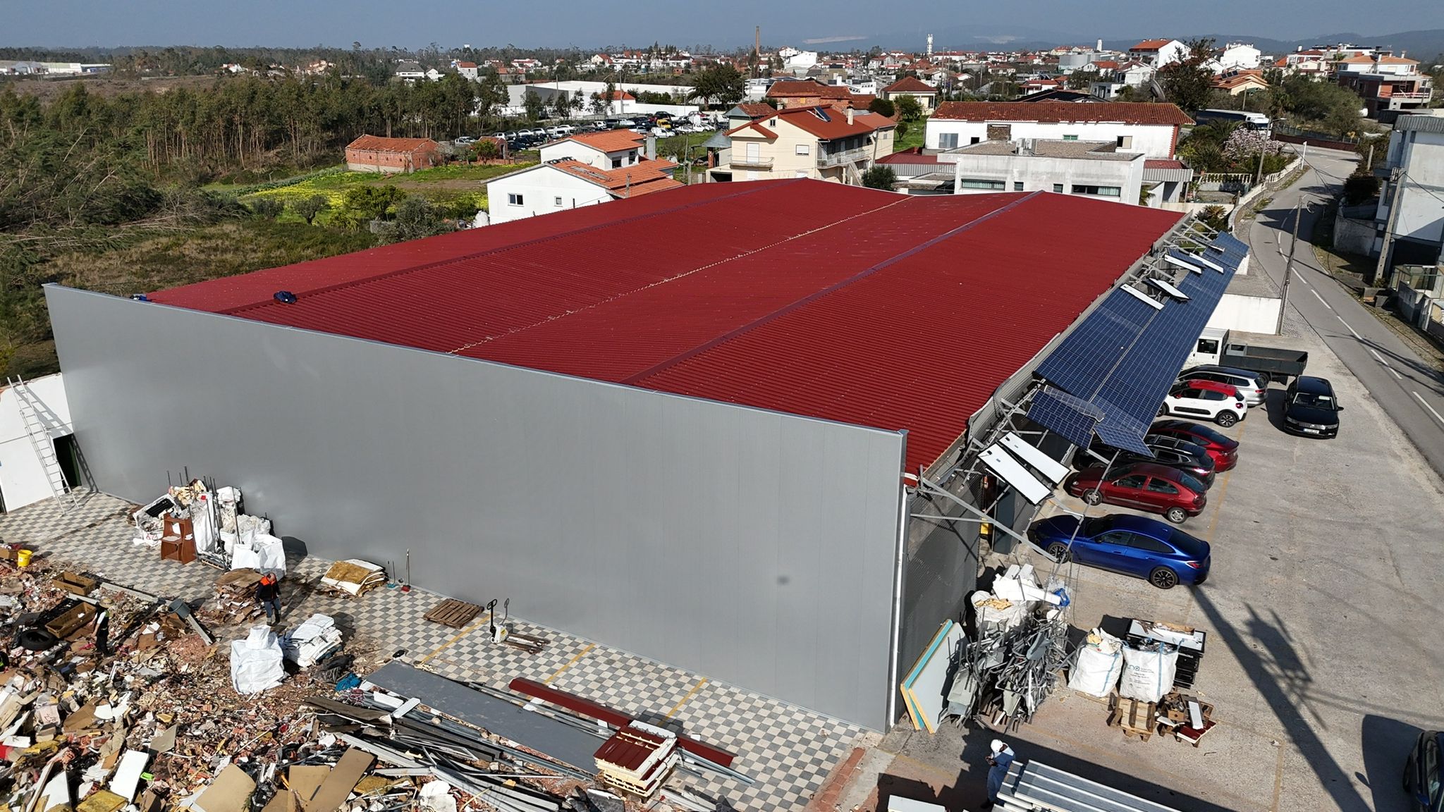 Telhado/fachada - Painel Sandwich