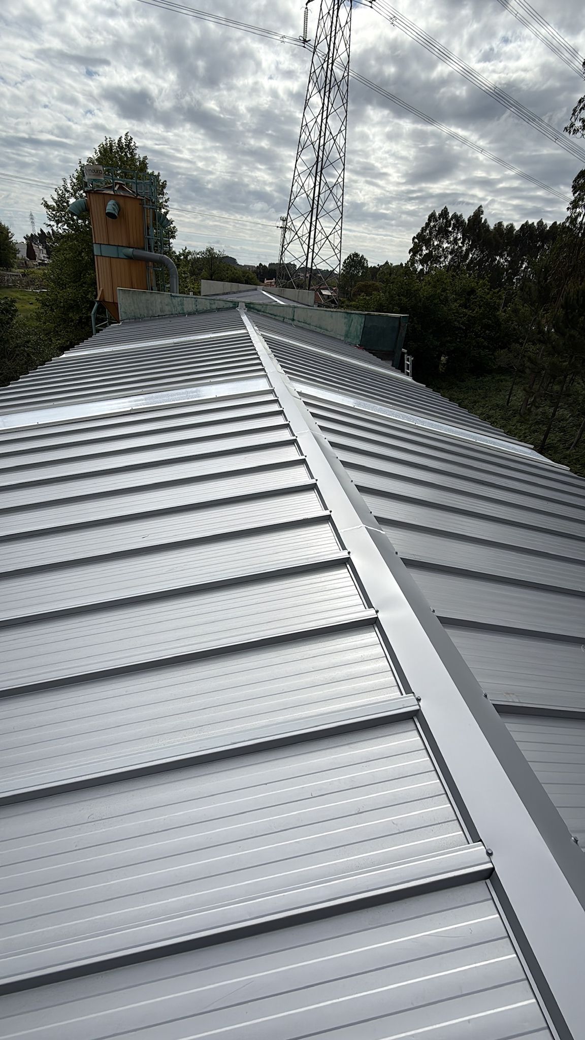 Telhado Painel Sandwich Tapa Junta