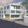 Reedificação de armazem/casa outrora existente no local