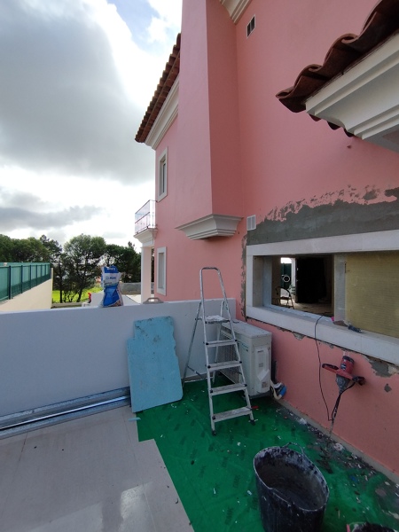 Pintura Exterior - Preparação e Acabamento final