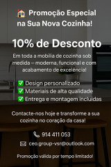 Promoção Especial na Sua Nova Cozinha!