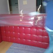 Proteção dos móveis transportados