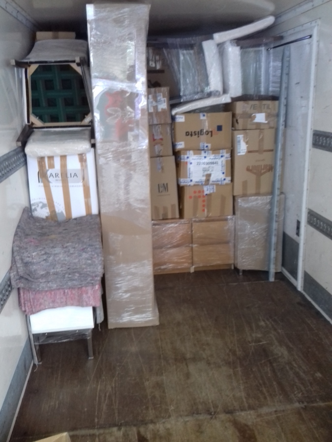 Acondicionamento no caminhão