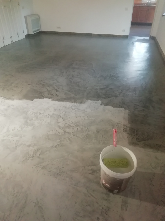 Aplicação de Cera bicomponente